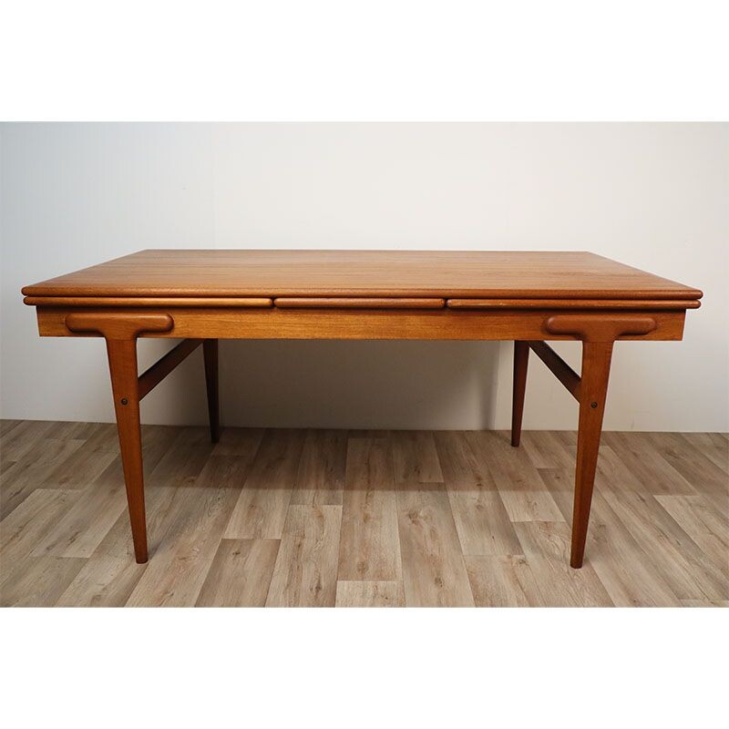 Scandinavian vintage table by Ejvind A.Johansson for Gern Mobelfabrik, 1960