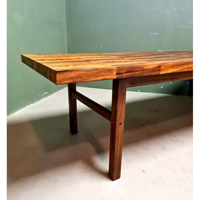 Mid-century Danish rosewood coffee table from Bramin, 1960-1970