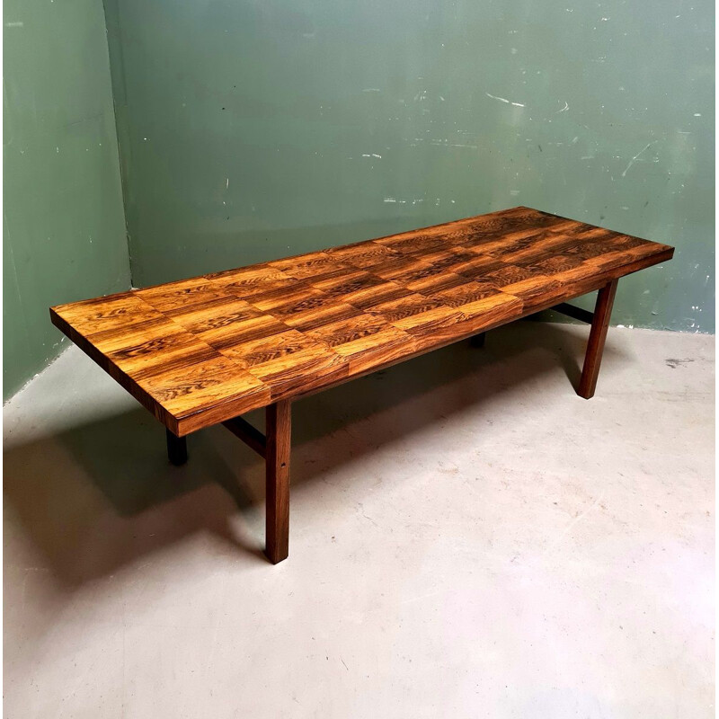 Mid-century Danish rosewood coffee table from Bramin, 1960-1970