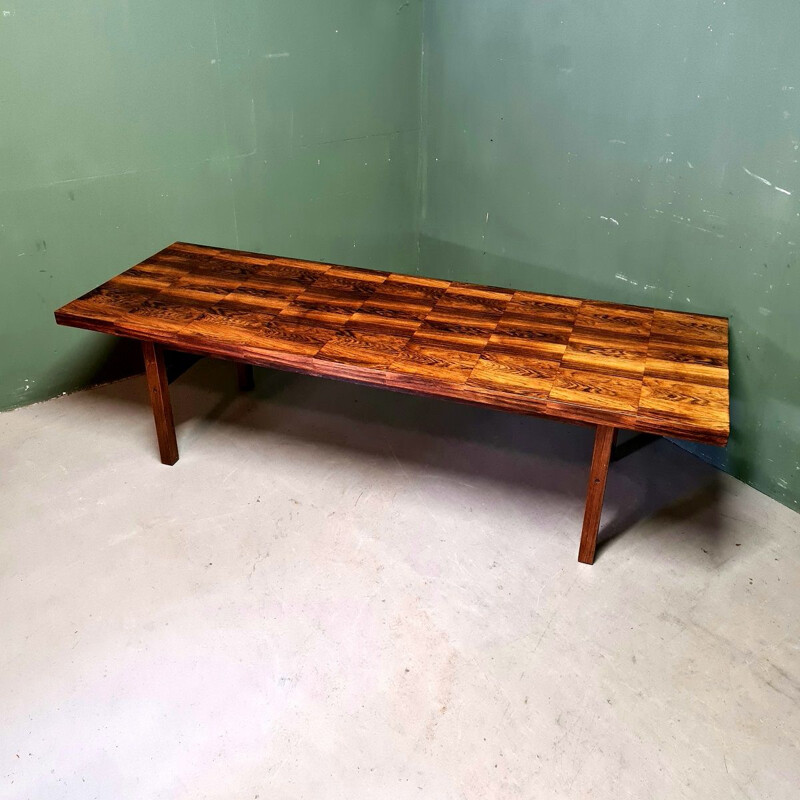 Mid-century Danish rosewood coffee table from Bramin, 1960-1970