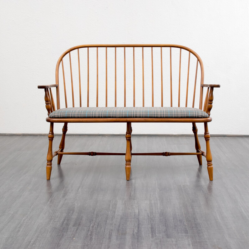 Banquette en bois - années 60