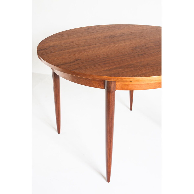 Vintage teak table with extension, France 1960