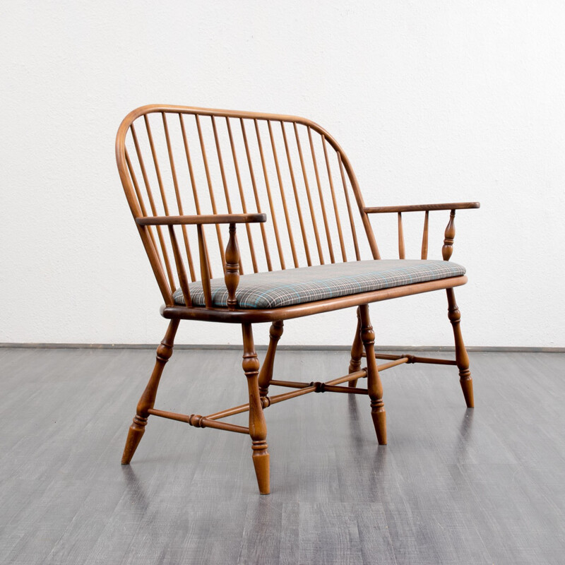 Banquette en bois - années 60