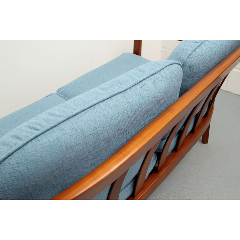 Vintage 2-Sitzer-Sofa aus Kirschholz von Wilhelm Knoll, 1960