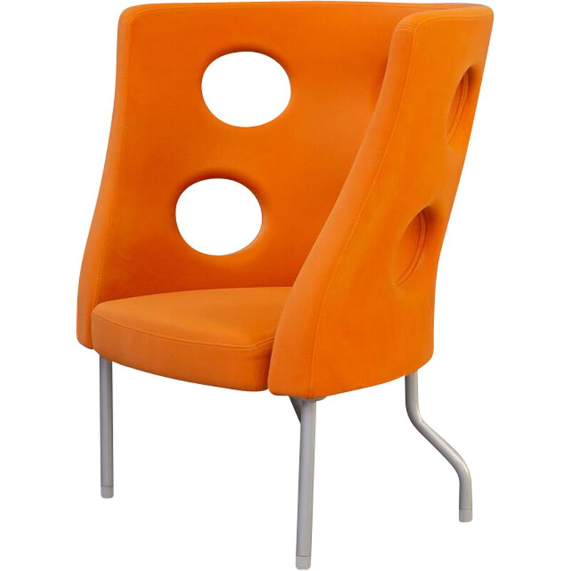 Vintage "monoflexus" armchair by Paolo Rizzatto for Alias