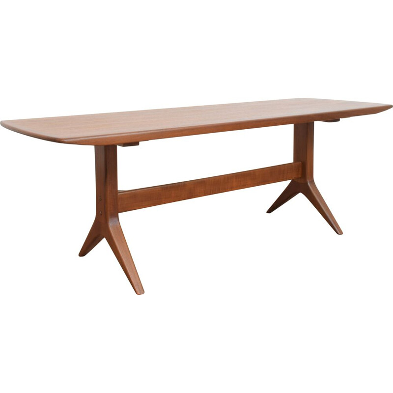 Vintage teak coffee table by Johannes Andersen, Denmark 1960