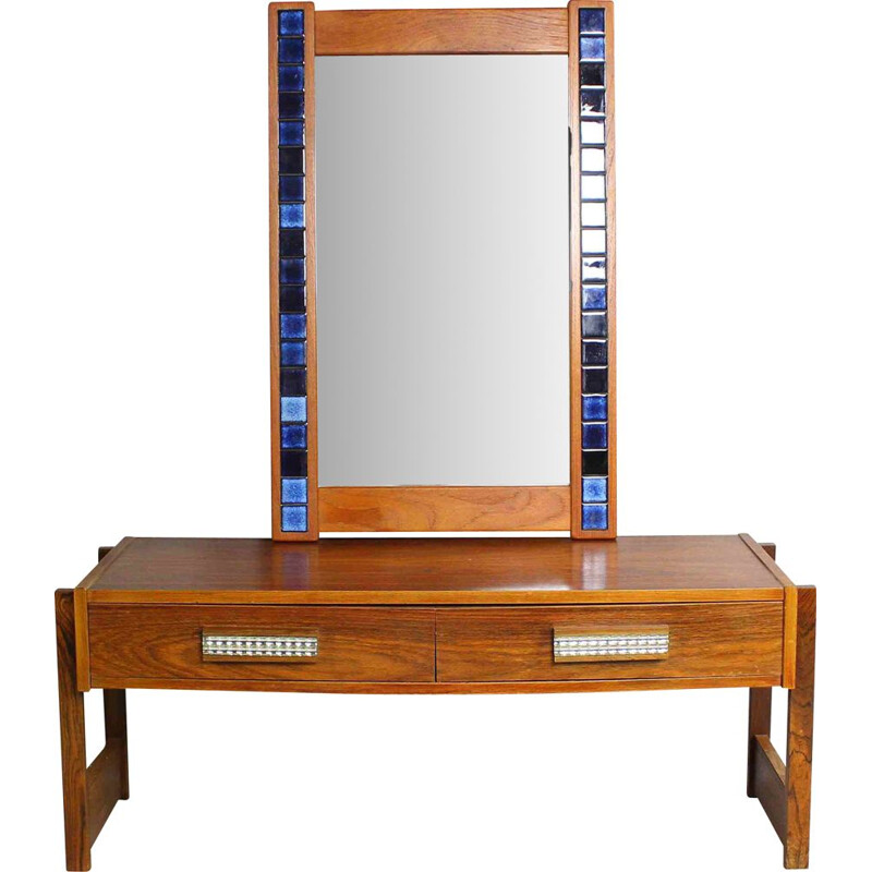 Comodino danese d'epoca in teak, 1960