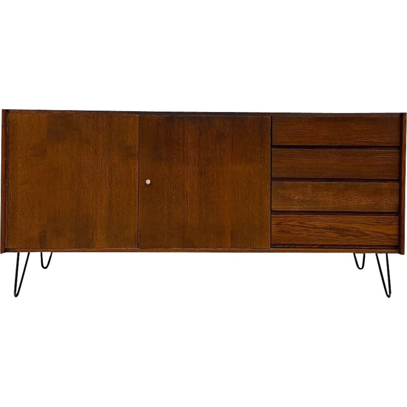 Vintage sideboard U-460 by J.Jiroutek for Interiér Praha, 1960s