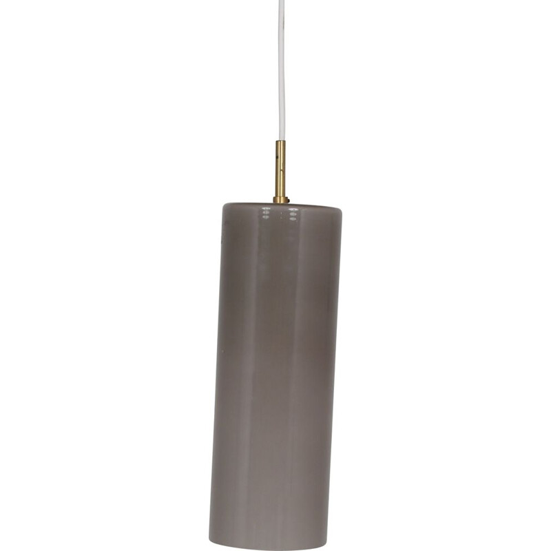 Vintage glazen hanglamp van Gino Vistosi voor Venini, Italië 1960