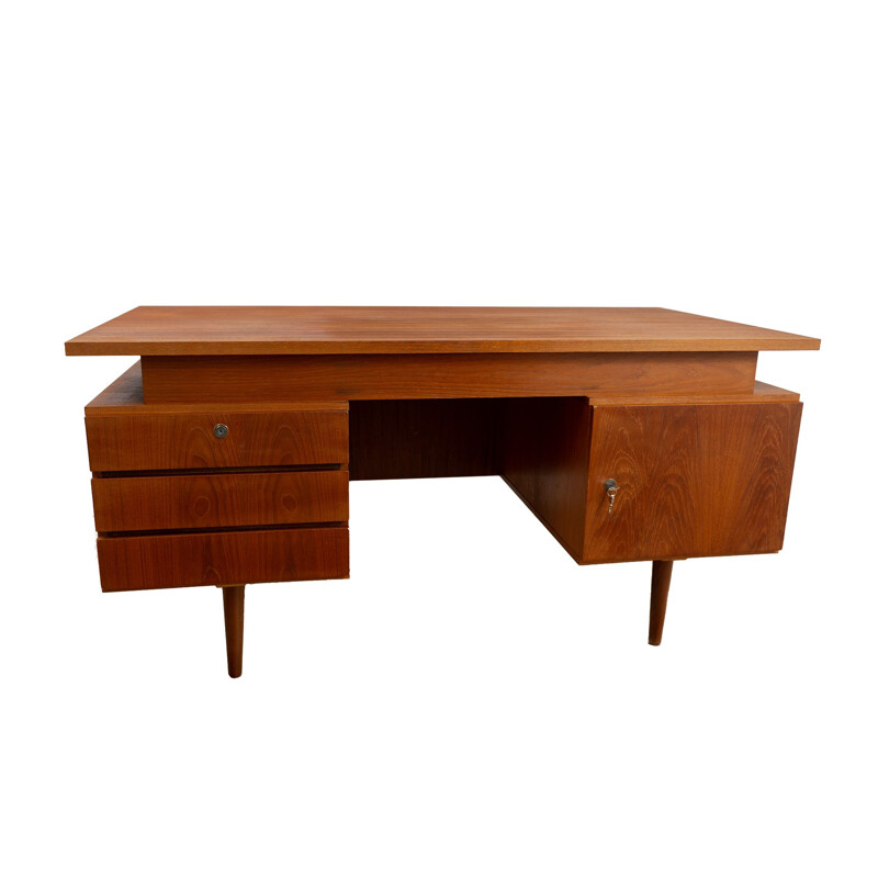 Vintage wood writing desk