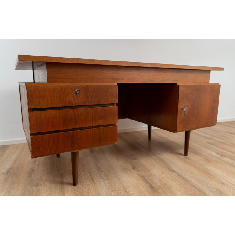 Vintage wood writing desk