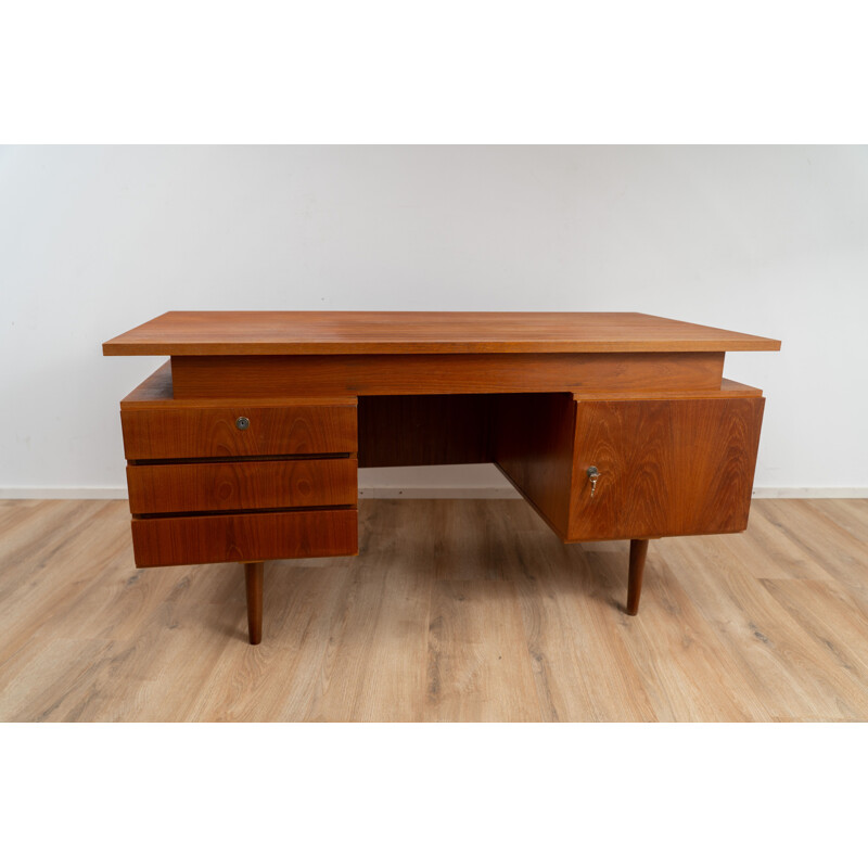 Vintage-Schreibtisch aus Holz