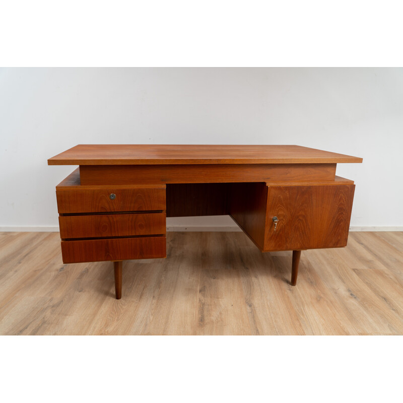 Vintage houten bureau