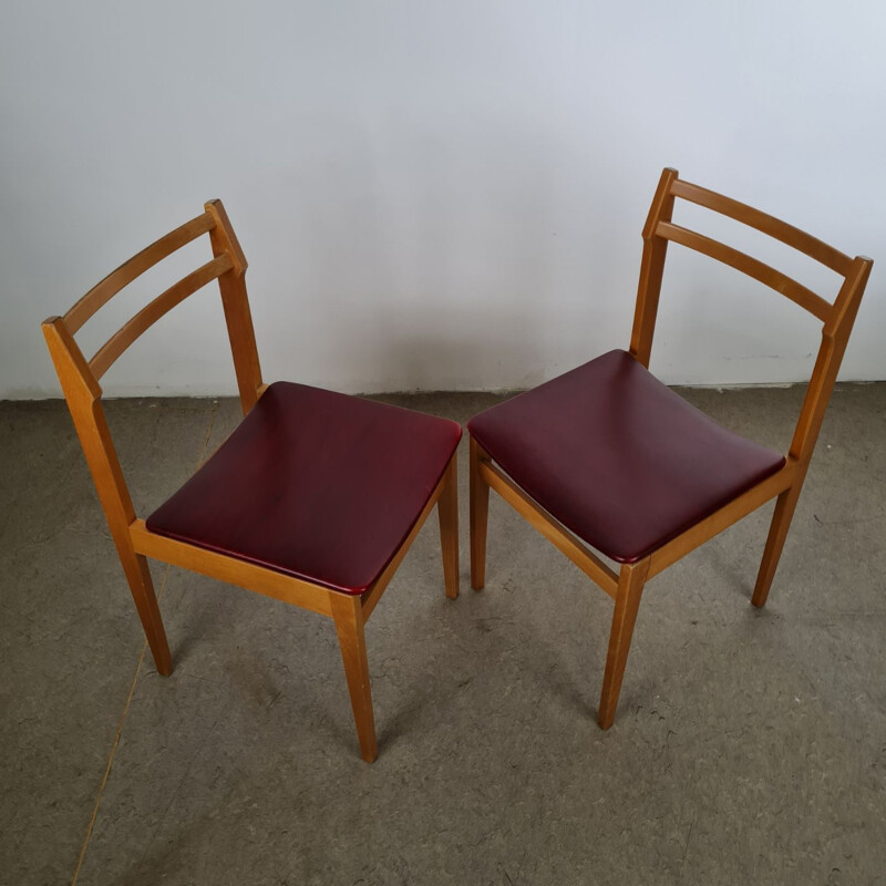 Vintage dining chair by Branko Uršič for Stol Kamnik, 1960