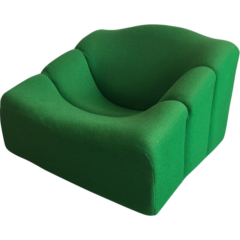 Artifort green "ABCD" armchair, Pierre PAULIN - 1960s