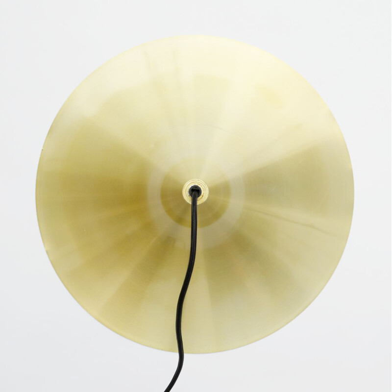 Vintage pendant lamp in brass, Denmark 1970s