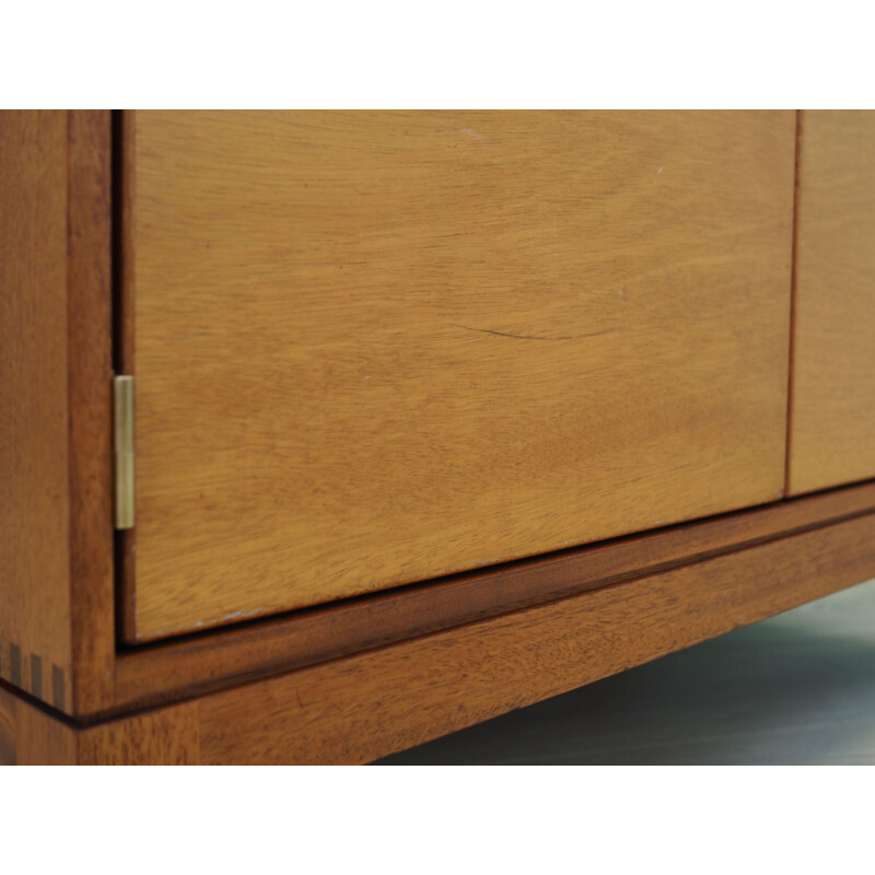 Mahogany vintage Danish highboard by Christian Hvidt for Søborg Møbler, 1970s