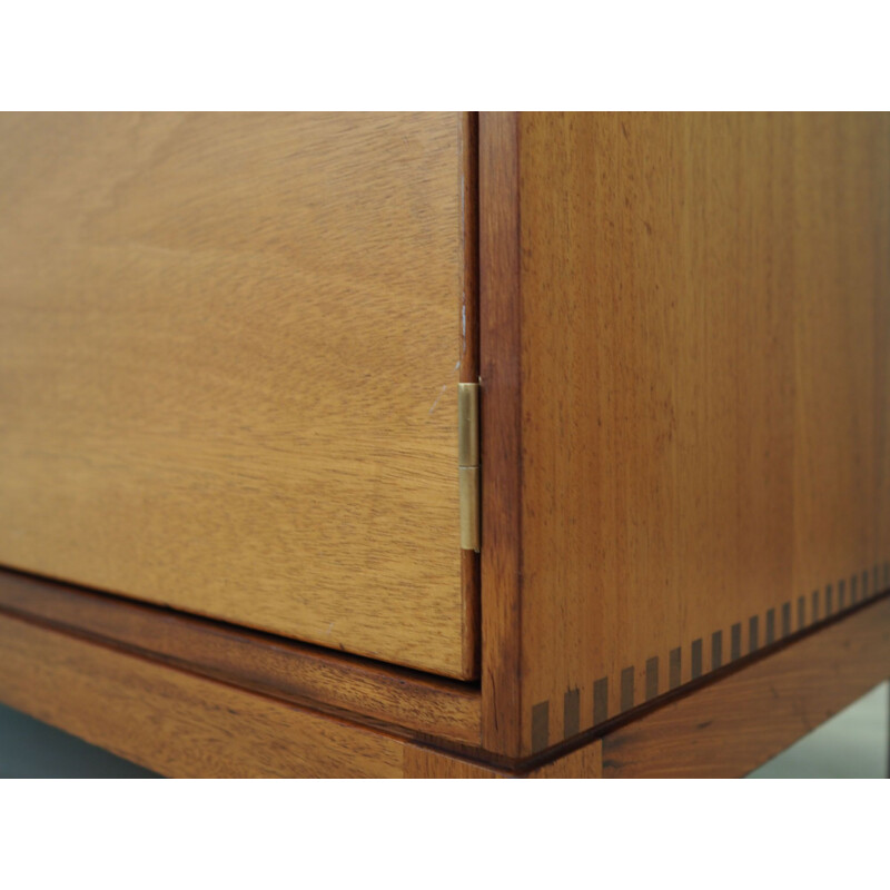 Mahogany vintage Danish highboard by Christian Hvidt for Søborg Møbler, 1970s