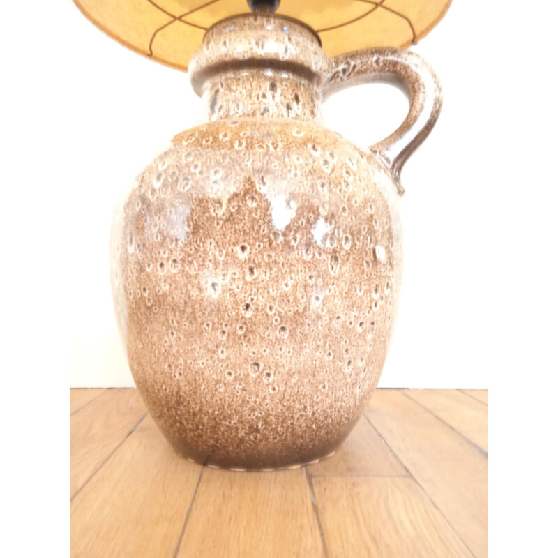 Vintage ceramic lamp, 1970s