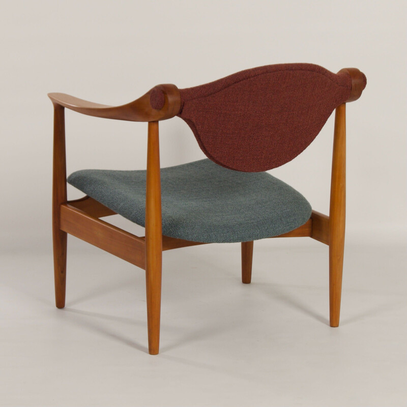 Dänischer Vintage-Sessel aus Birnbaumholz, 1960