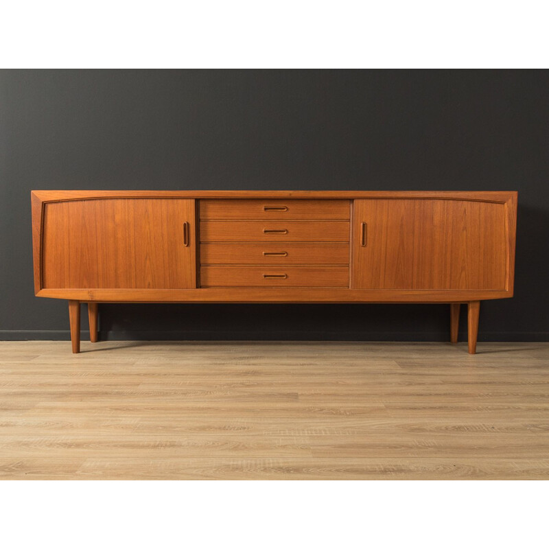 Vintage sideboard with four drawers and two sliding doors by Bartels, Germany 1960s