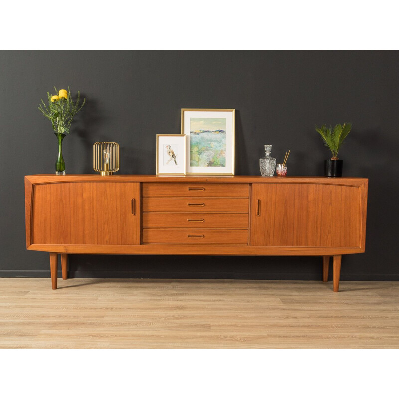 Vintage sideboard with four drawers and two sliding doors by Bartels, Germany 1960s