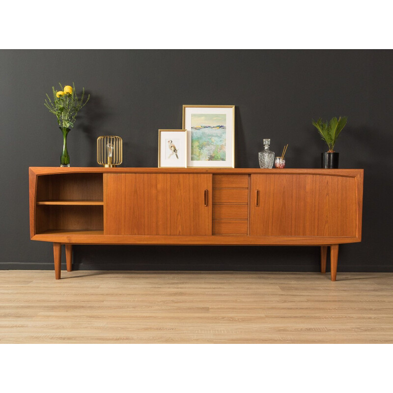 Vintage sideboard with four drawers and two sliding doors by Bartels, Germany 1960s