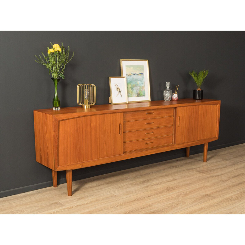 Vintage sideboard with four drawers and two sliding doors by Bartels, Germany 1960s