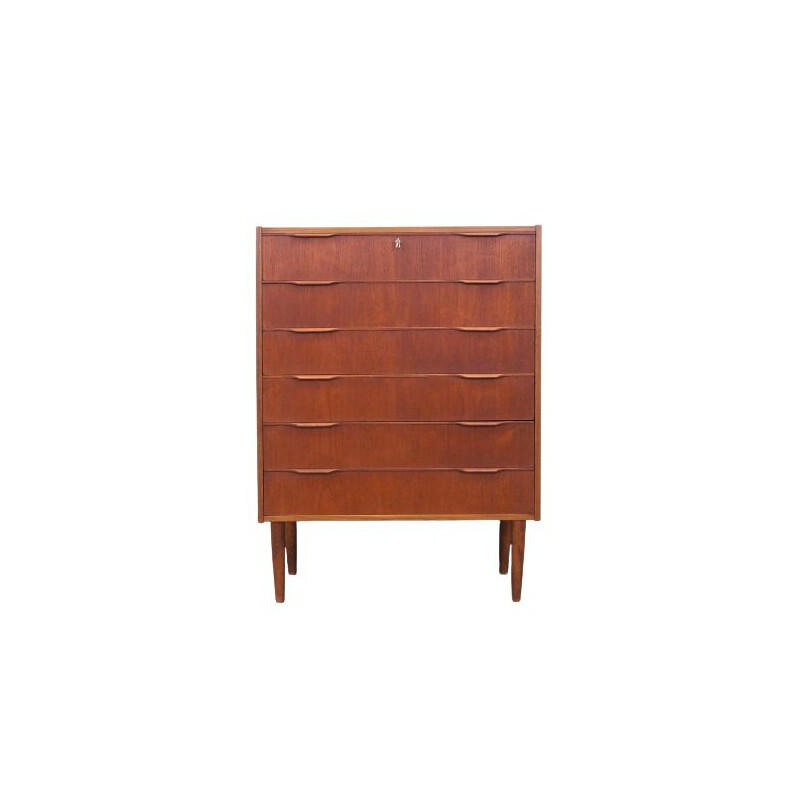 Vintage chest of drawers in teak Danish 1970s