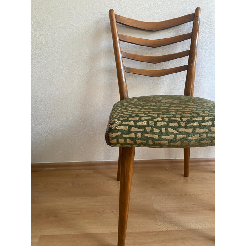 Ensemble de 4 chaises vintage Ton, 1960