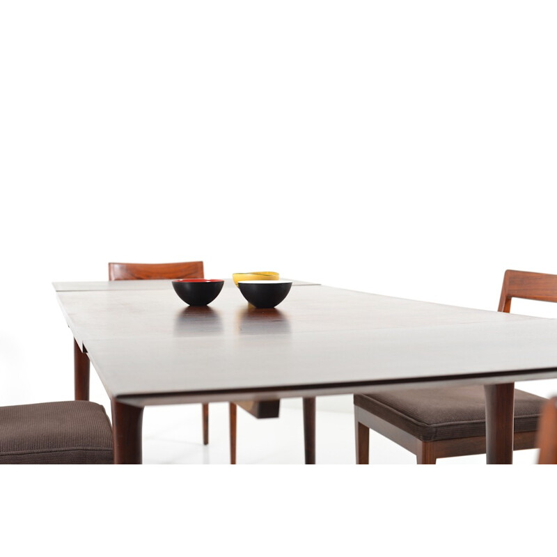 Luebke rosewood dining set - 1960s