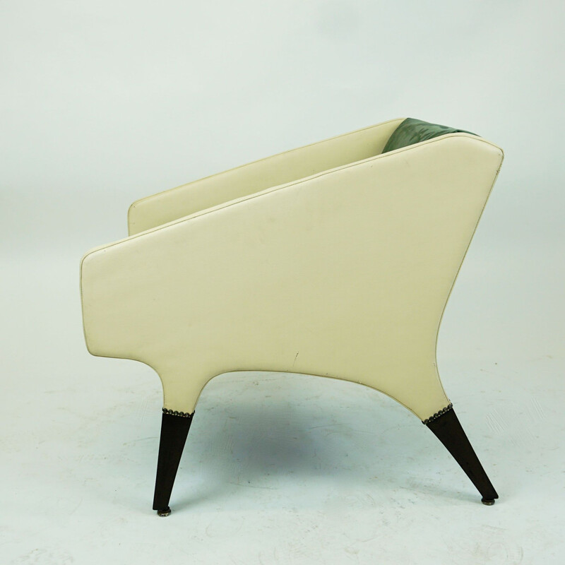 Italian mid century Parco dei Principi armchair by Gio Ponti for Cassina, 1964