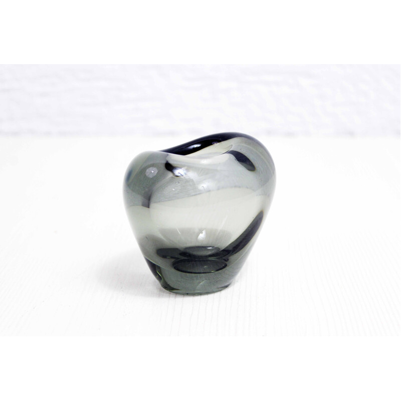 Vintage vase soliflore by Per Lütken for Holmegaard, Denmark 1960