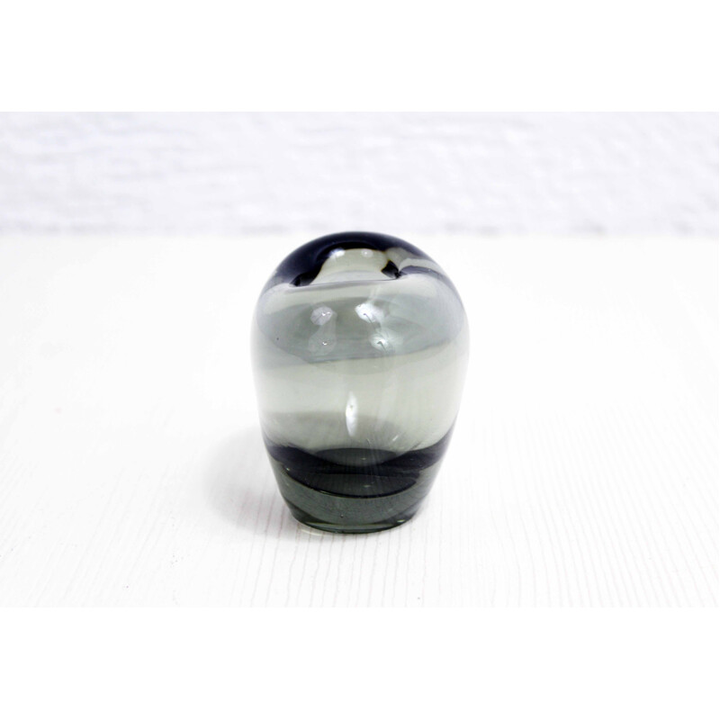 Vintage vase soliflore by Per Lütken for Holmegaard, Denmark 1960