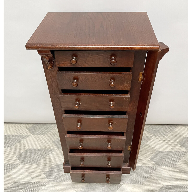 Commode vintage Wellington en acajou