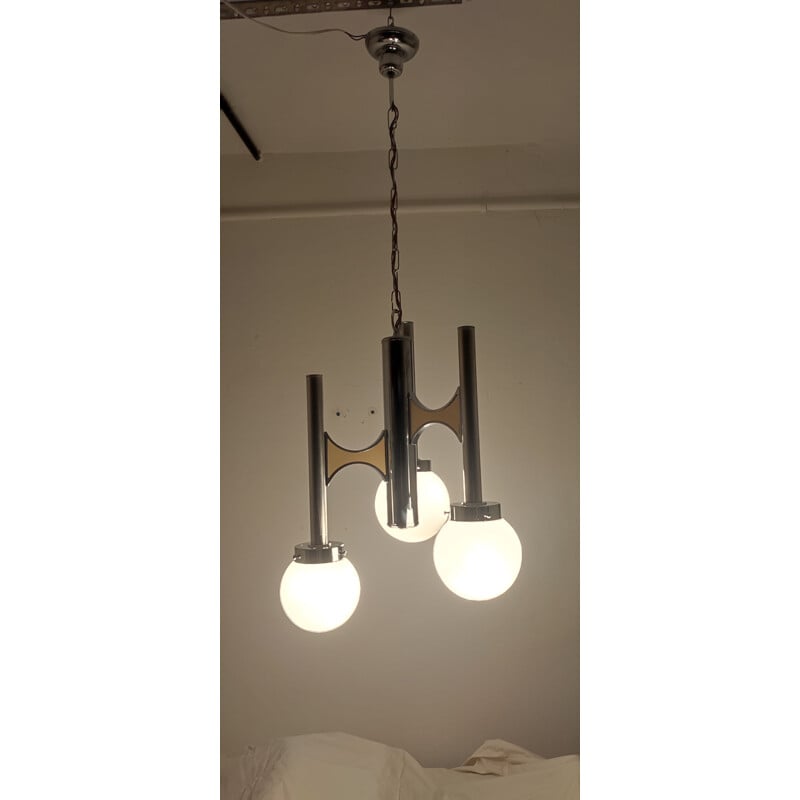 Vintage hanglamp van Sciolari, Italië 1970