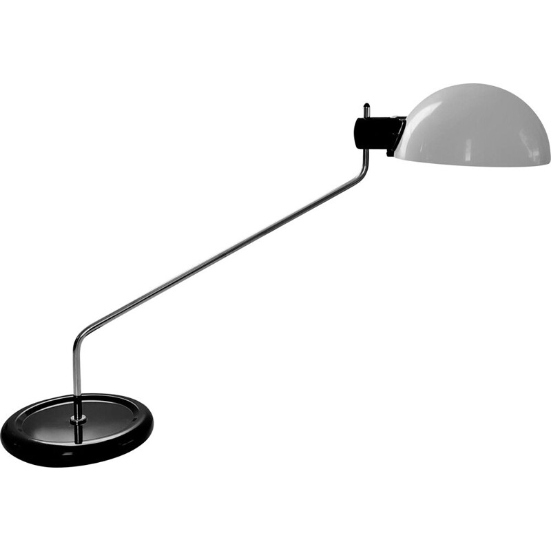 Lampe de table vintage en métal laqué noir "Libellula" par Emilio Fabio Simion pour Harvey Guzzini, Italie 1970