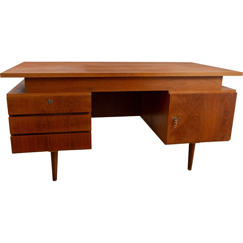 Vintage houten bureau