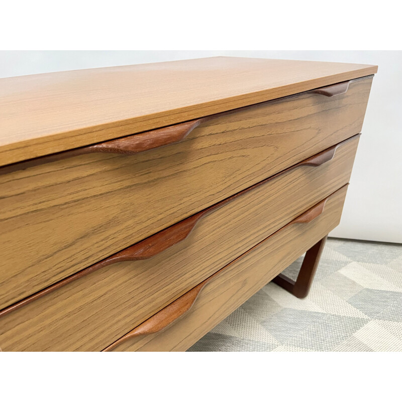 Vintage chest of drawers with 3 drawers by Europa, 1970s