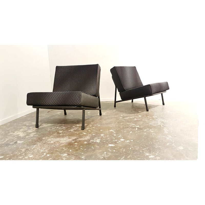 Pair of vintage armchairs by Alf Svensson for Dux, Sweden 1960s