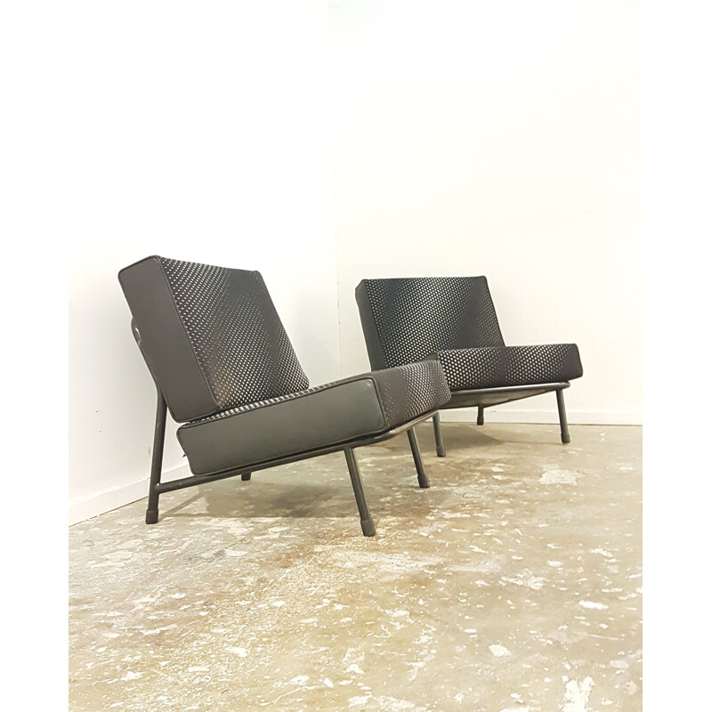 Pair of vintage armchairs by Alf Svensson for Dux, Sweden 1960s