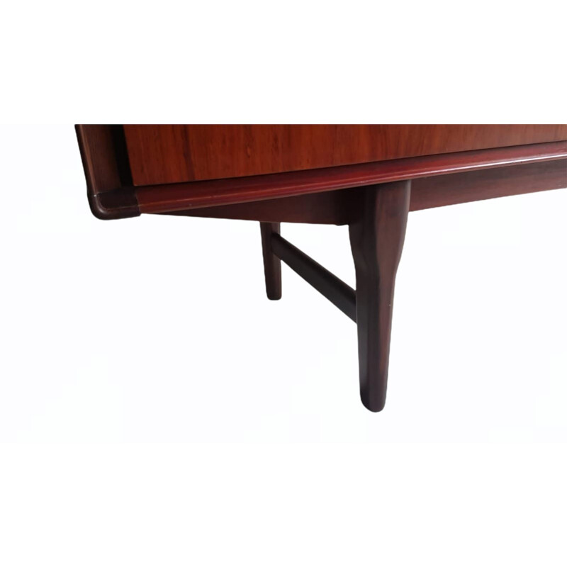 Teak and rosewood vintage highboard by Marten Franckena for Fristho, 1962