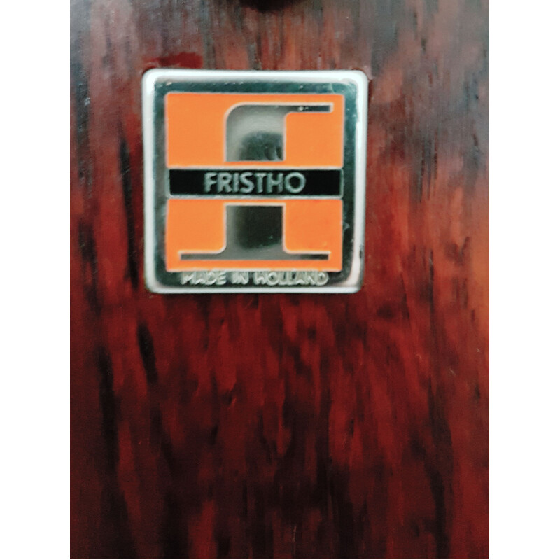 Teak and rosewood vintage highboard by Marten Franckena for Fristho, 1962