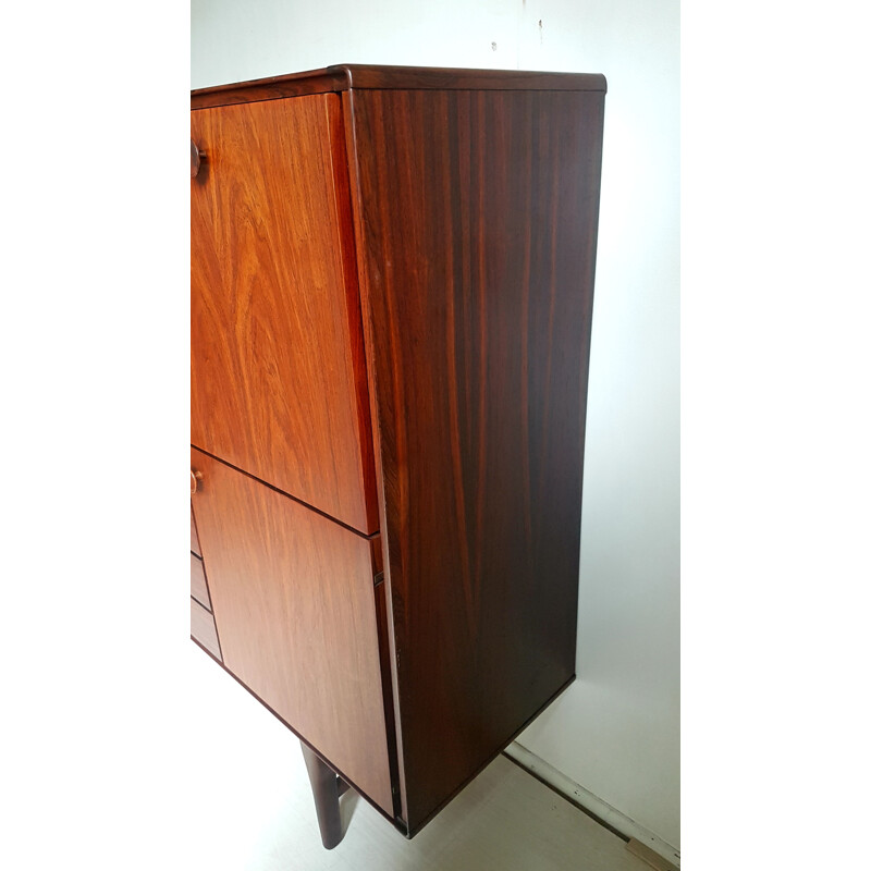 Buffet vintage en teck et palissandre de Marten Franckena pour Fristho, 1962