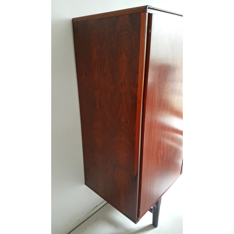 Teak and rosewood vintage highboard by Marten Franckena for Fristho, 1962