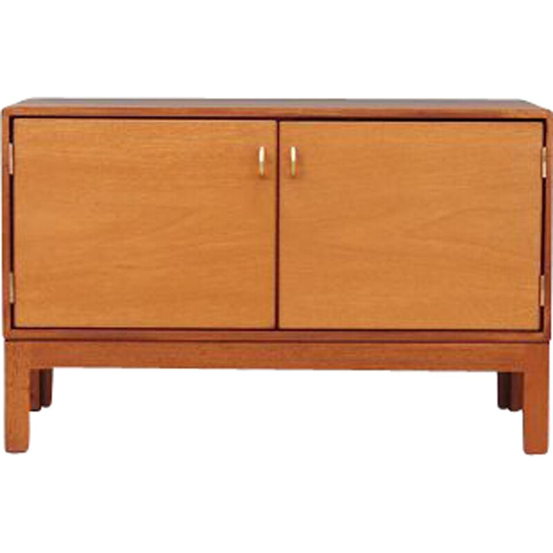 Mahogany vintage Danish highboard by Christian Hvidt for Søborg Møbler, 1970s