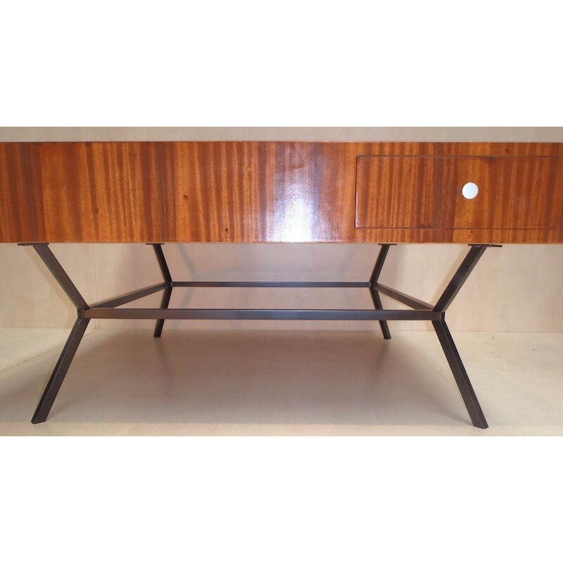 Vintage coffee table, Jacques DUMOND - 1960s