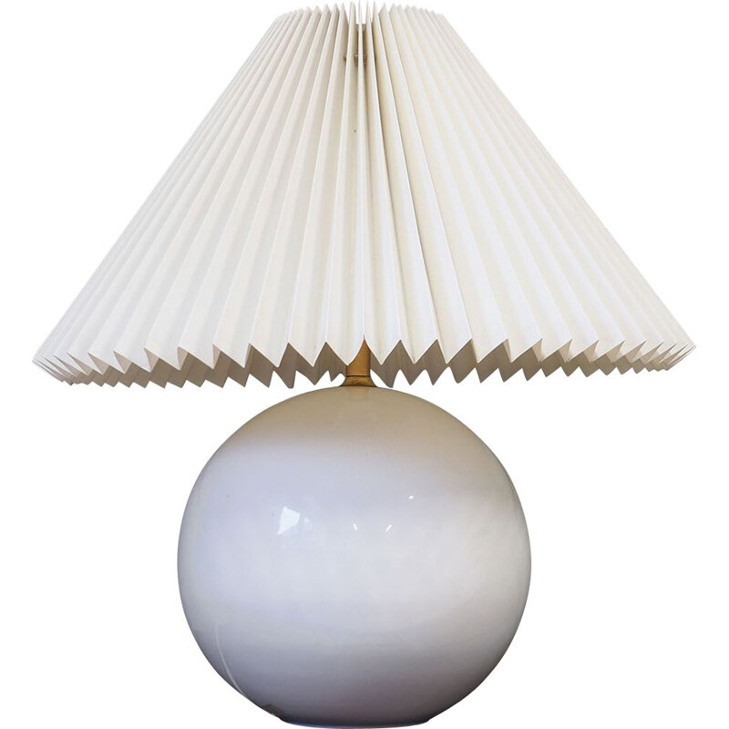 Lampe vintage danoise en céramique, Danemark 1970