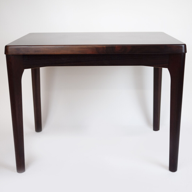 Vintage rosewood coffee table by Henning Kjærnulf for Vejle Stole and Furniture Factory, Denmark 1960