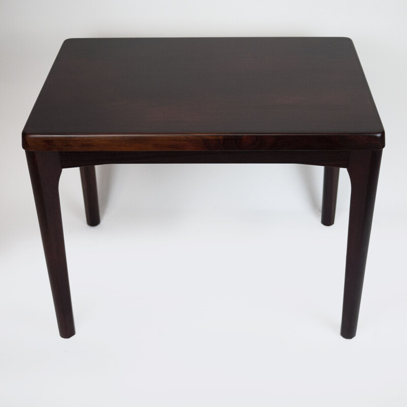 Vintage rosewood coffee table by Henning Kjærnulf for Vejle Stole and Furniture Factory, Denmark 1960